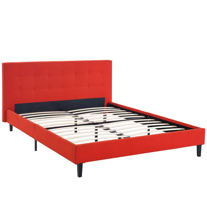 Modway Outlet Linnea Full Bed by Modway  Bedroom Furniture Atomic Red - MOD-5424-ATO
