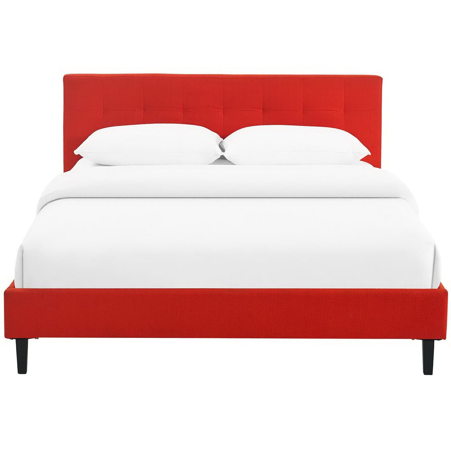 Modway Outlet Linnea Full Bed by Modway  Bedroom Furniture Atomic Red - MOD-5424-ATO