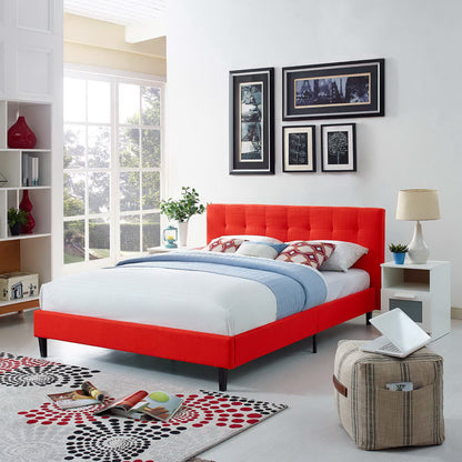 Modway Outlet Linnea Full Bed by Modway  Bedroom Furniture Atomic Red - MOD-5424-ATO