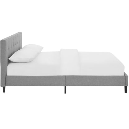 Modway Outlet Linnea Full Bed by Modway  Bedroom Furniture Light Gray - MOD-5424-LGR