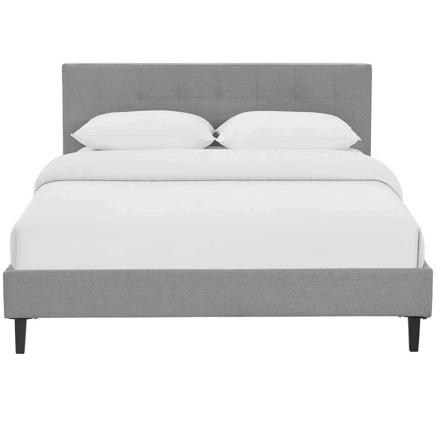 Modway Outlet Linnea Full Bed by Modway  Bedroom Furniture Light Gray - MOD-5424-LGR