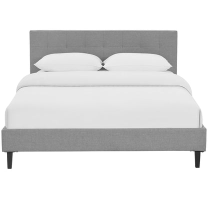 Modway Outlet Linnea Full Bed by Modway  Bedroom Furniture Light Gray - MOD-5424-LGR