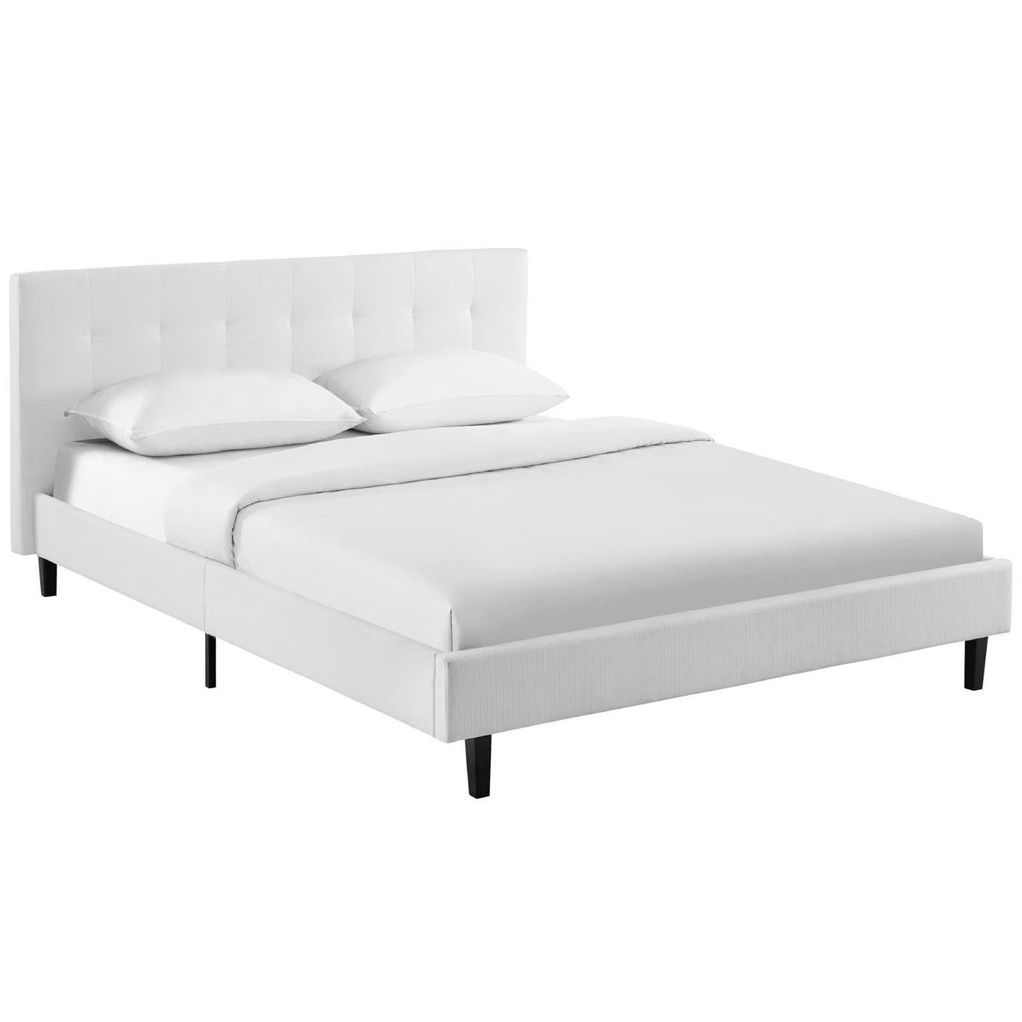 Modway Outlet Linnea Full Bed by Modway  Bedroom Furniture White - MOD-5424-WHI