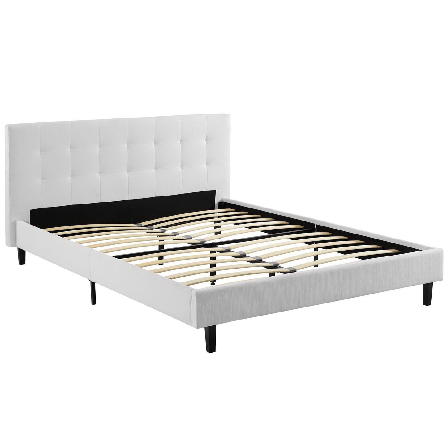 Modway Outlet Linnea Full Bed by Modway  Bedroom Furniture White - MOD-5424-WHI