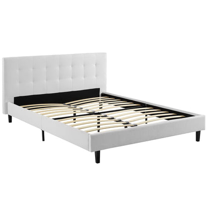 Modway Outlet Linnea Full Bed by Modway  Bedroom Furniture White - MOD-5424-WHI