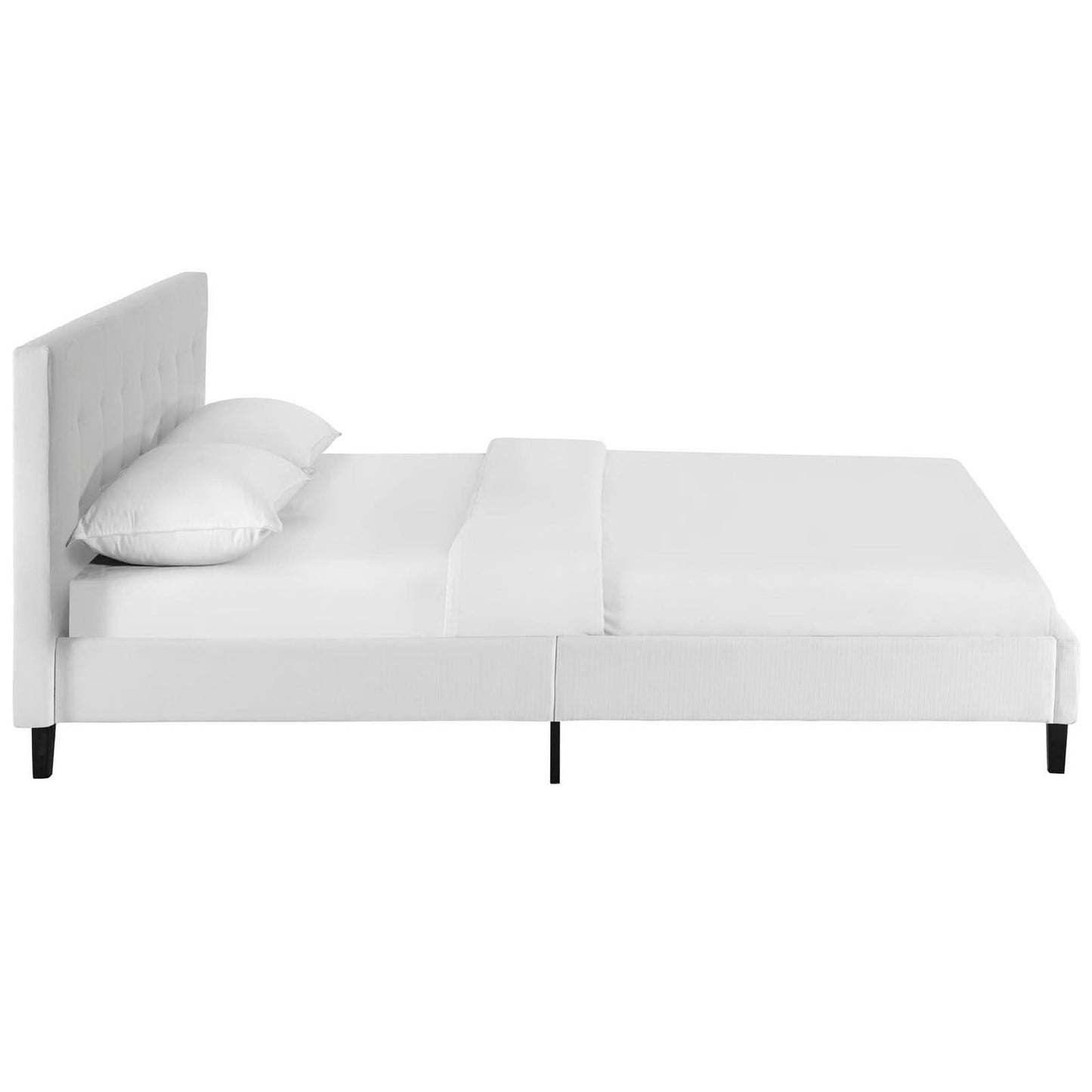 Modway Outlet Linnea Full Bed by Modway  Bedroom Furniture White - MOD-5424-WHI