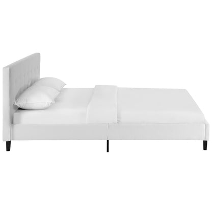 Modway Outlet Linnea Full Bed by Modway  Bedroom Furniture White - MOD-5424-WHI