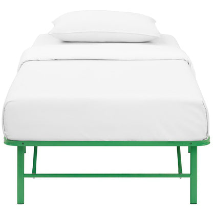Modway Outlet Horizon Stainless Steel Twin Bed Frame by Modway  Bedroom Furniture Green - MOD-5427-GRN