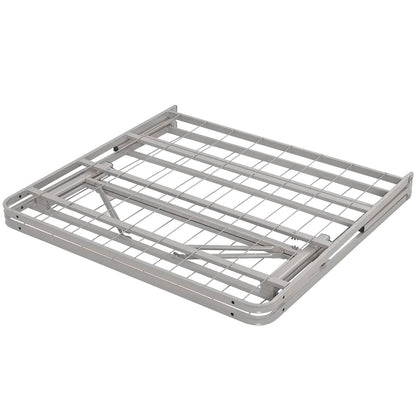 Modway Outlet Horizon Stainless Steel Twin Bed Frame by Modway  Bedroom Furniture Gray - MOD-5427-GRY