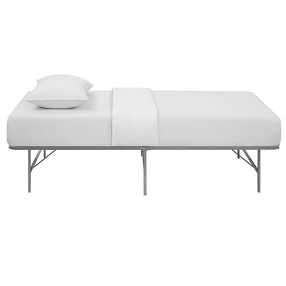 Modway Outlet Horizon Stainless Steel Twin Bed Frame by Modway  Bedroom Furniture Silver - MOD-5427-SLV