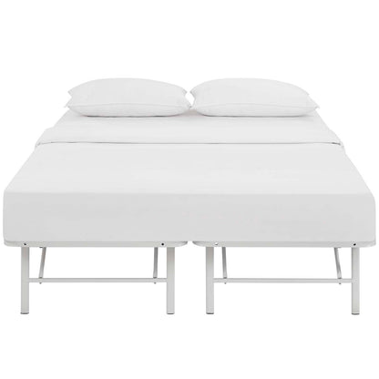 Modway Outlet Horizon Stainless Steel Full Bed Frame by Modway  Bedroom Furniture White - MOD-5428-WHI