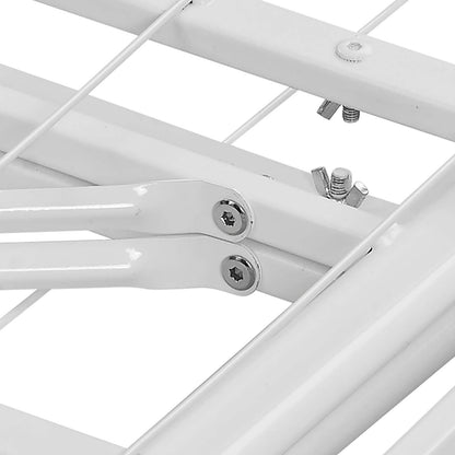 Modway Outlet Horizon Stainless Steel Full Bed Frame by Modway  Bedroom Furniture White - MOD-5428-WHI