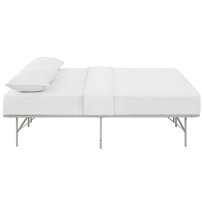 Modway Outlet Horizon Stainless Steel Queen Bed Frame by Modway  Bedroom Furniture Gray - MOD-5429-GRY