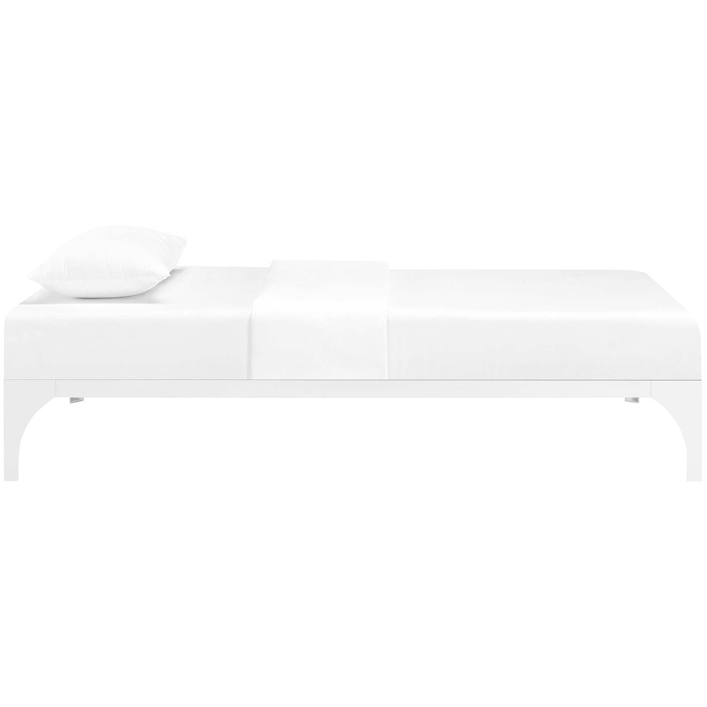 Modway Outlet Ollie Twin Bed Frame by Modway  Bedroom Furniture White - MOD-5430-WHI