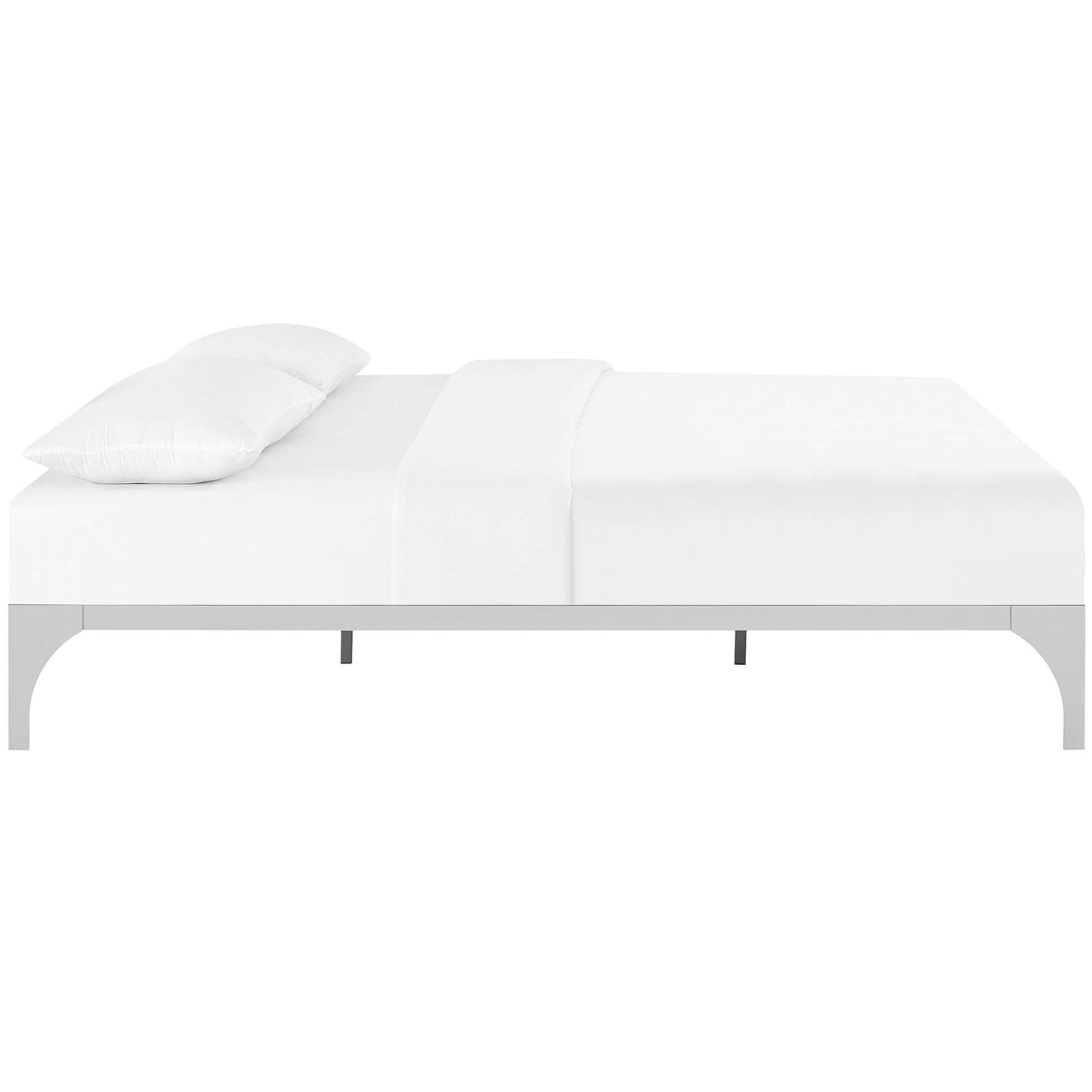 Modway Outlet Ollie Full Bed Frame by Modway  Bedroom Furniture Silver - MOD-5431-SLV