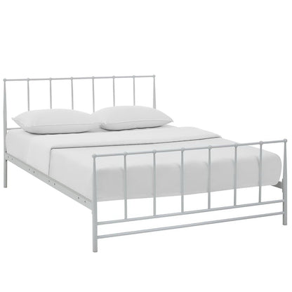 Modway Outlet Estate Queen Bed by Modway  Bedroom Furniture White - MOD-5482-WHI