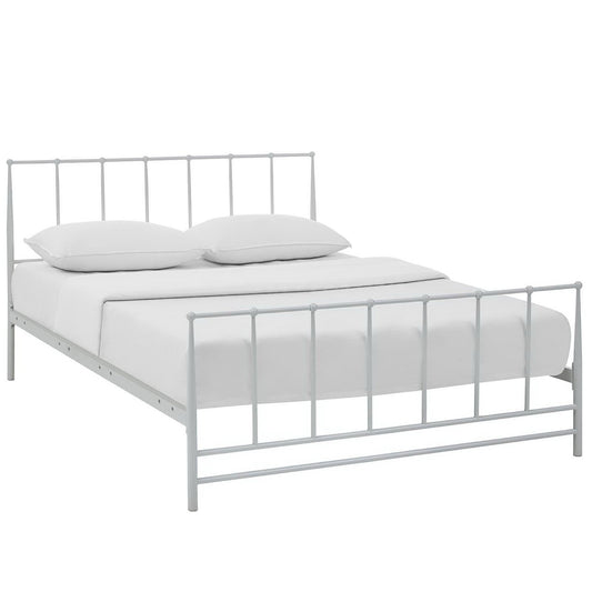 Modway Outlet Estate Queen Bed by Modway  Bedroom Furniture White - MOD-5482-WHI