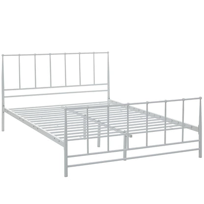 Modway Outlet Estate Queen Bed by Modway  Bedroom Furniture White - MOD-5482-WHI