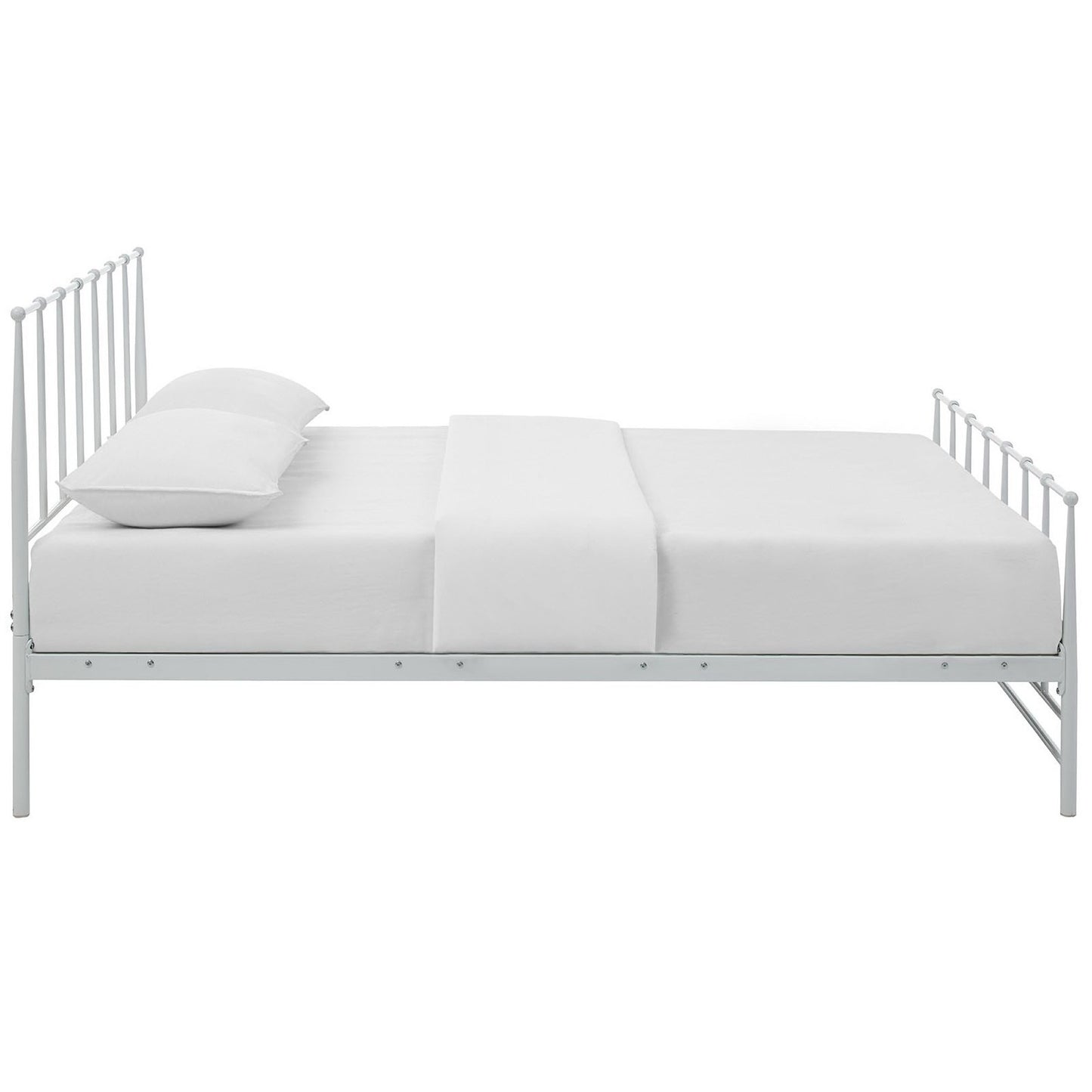 Modway Outlet Estate Queen Bed by Modway  Bedroom Furniture White - MOD-5482-WHI