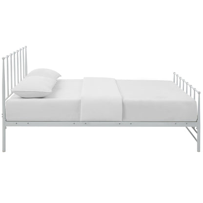 Modway Outlet Estate Queen Bed by Modway  Bedroom Furniture White - MOD-5482-WHI