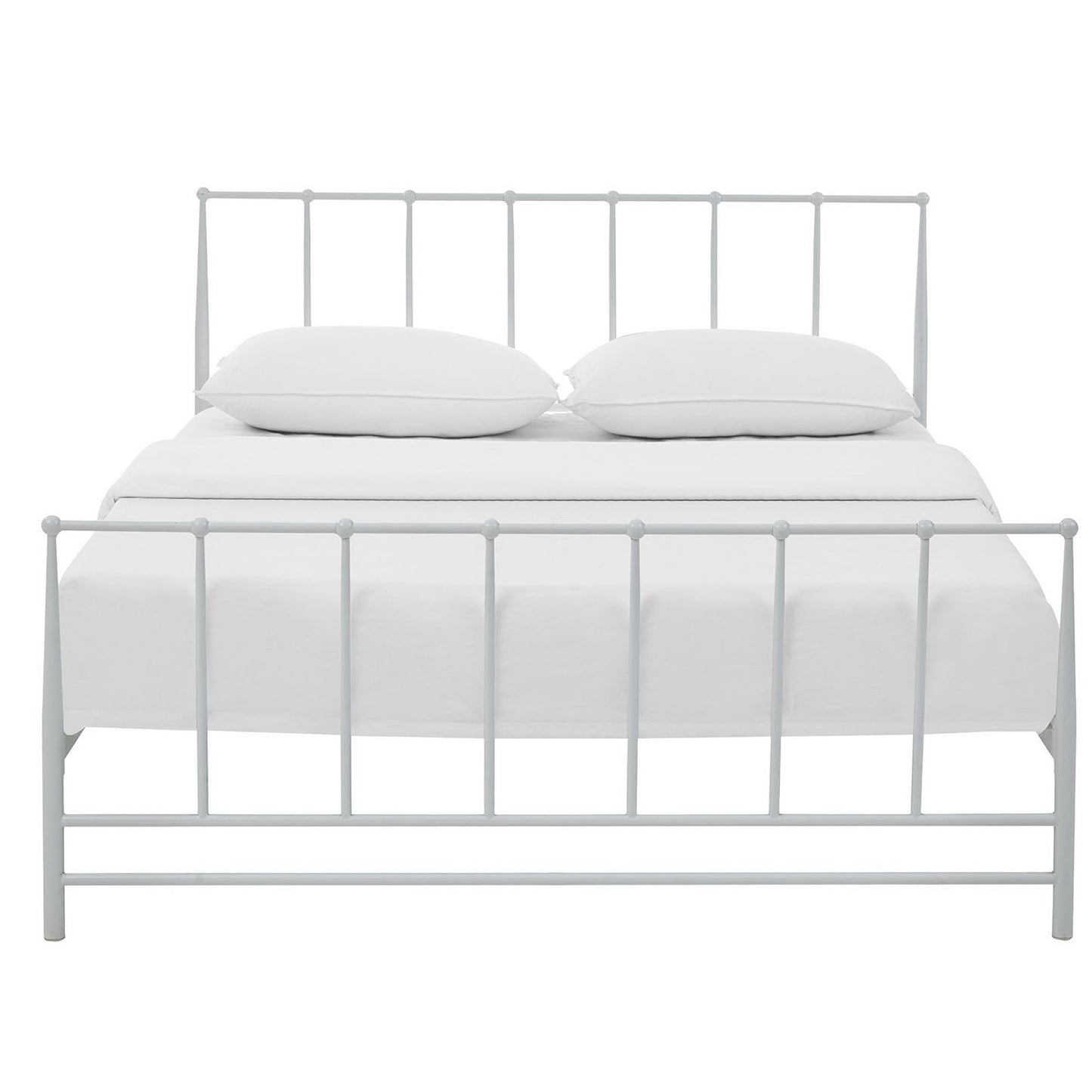 Modway Outlet Estate Queen Bed by Modway  Bedroom Furniture White - MOD-5482-WHI