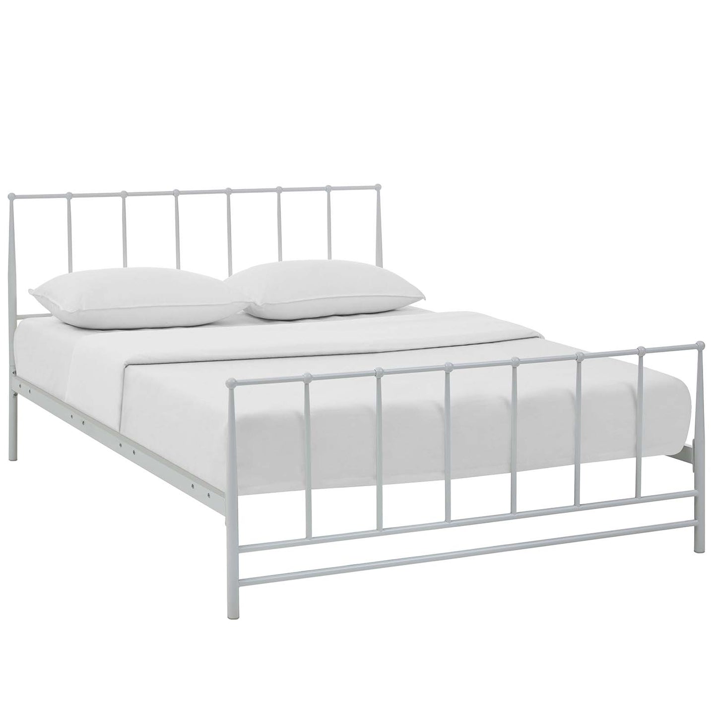 Modway Outlet Estate King Bed by Modway  Bedroom Furniture White - MOD-5483-WHI