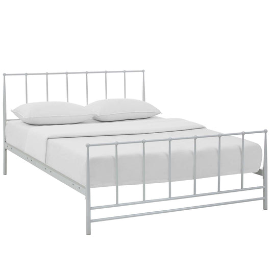 Modway Outlet Estate King Bed by Modway  Bedroom Furniture White - MOD-5483-WHI