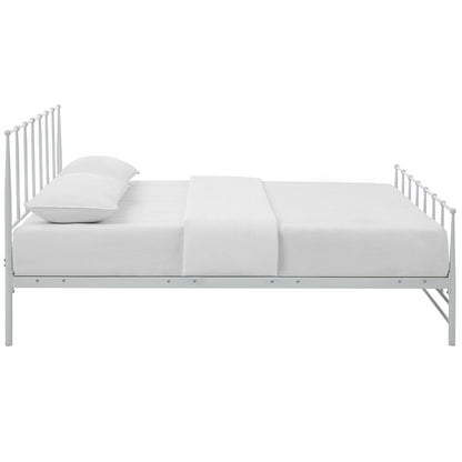 Modway Outlet Estate King Bed by Modway  Bedroom Furniture White - MOD-5483-WHI