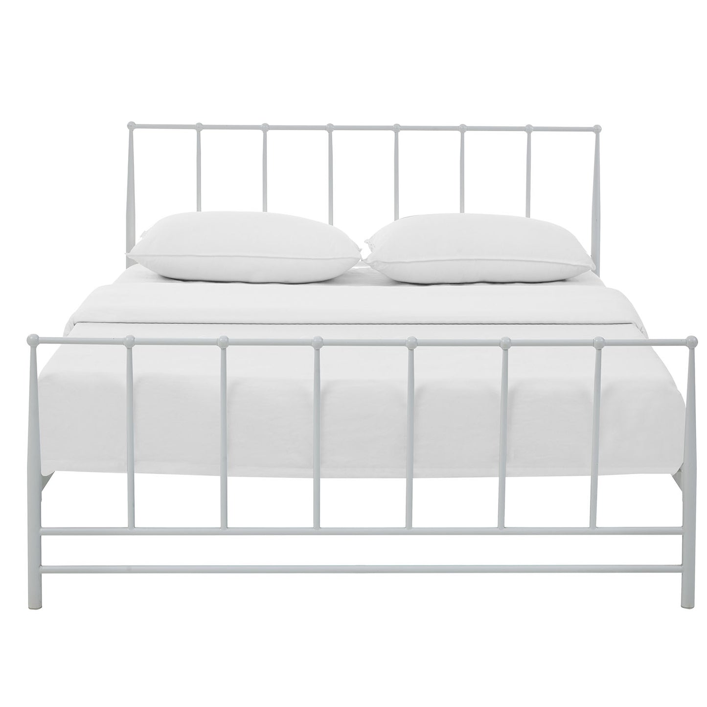 Modway Outlet Estate King Bed by Modway  Bedroom Furniture White - MOD-5483-WHI