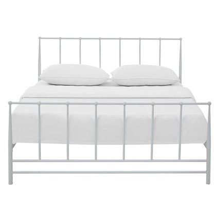 Modway Outlet Estate King Bed by Modway  Bedroom Furniture White - MOD-5483-WHI