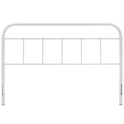 Modway Outlet Serena King Steel Headboard by Modway  Bedroom Furniture White - MOD-5537-WHI