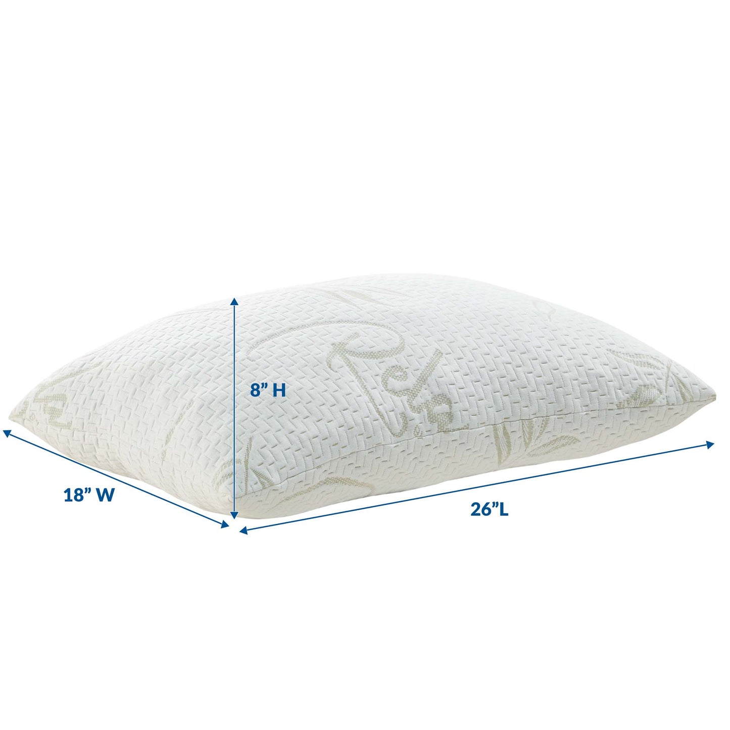 Modway Outlet Relax Standard/Queen Size Pillow by Modway  Mattresses Furniture White - MOD-5575-WHI