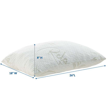 Modway Outlet Relax Standard/Queen Size Pillow by Modway  Mattresses Furniture White - MOD-5575-WHI
