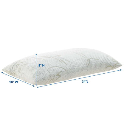 Modway Outlet Relax Size King Pillow by Modway  Mattresses Furniture White - MOD-5576-WHI
