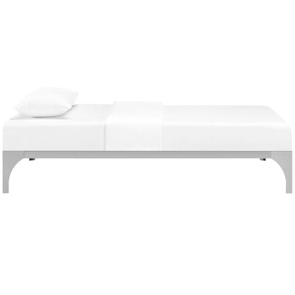 Modway Outlet Ollie Twin Bed Frame by Modway  Bedroom Furniture Silver - MOD-5747-SLV