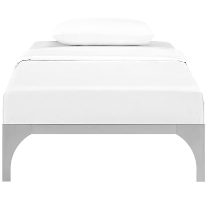 Modway Outlet Ollie Twin Bed Frame by Modway  Bedroom Furniture Silver - MOD-5747-SLV