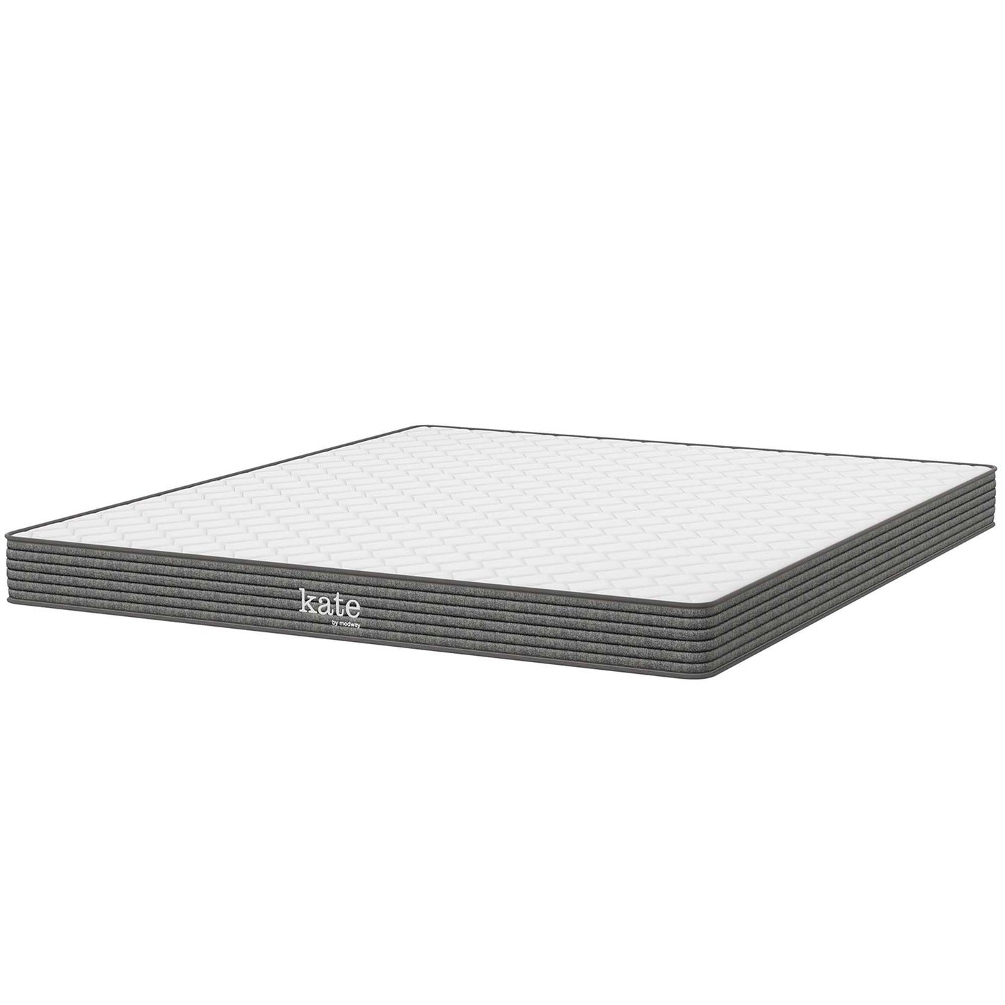 Modway - Kate 6" King Mattress by Modway  Mattresses Twin White - MOD-5775-WHI