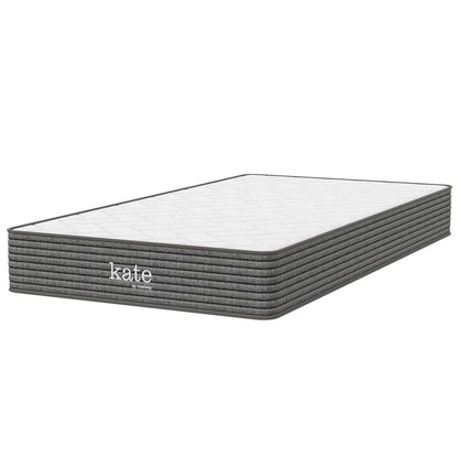 Modway - Kate 8" Twin Mattress by Modway  Mattresses Twin White - MOD-5776-WHI