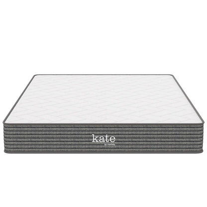 Modway - Kate 8" Full Mattress by Modway  Mattresses Twin White - MOD-5777-WHI