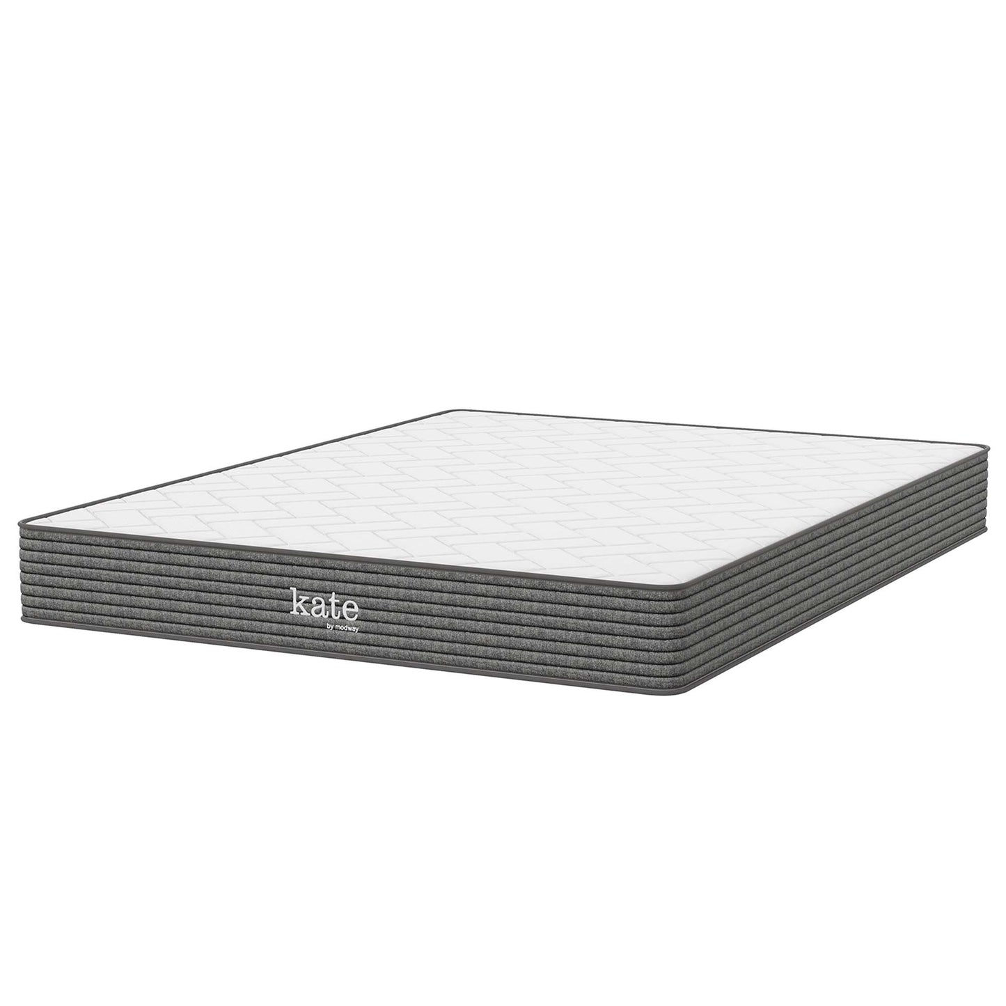 Modway - Kate 8" Queen Mattress by Modway  Mattresses Twin White - MOD-5778-WHI