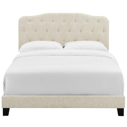Modway Outlet Amelia Upholstered Fabric King Bed by Modway  Bedroom Furniture Beige - MOD-5841-BEI