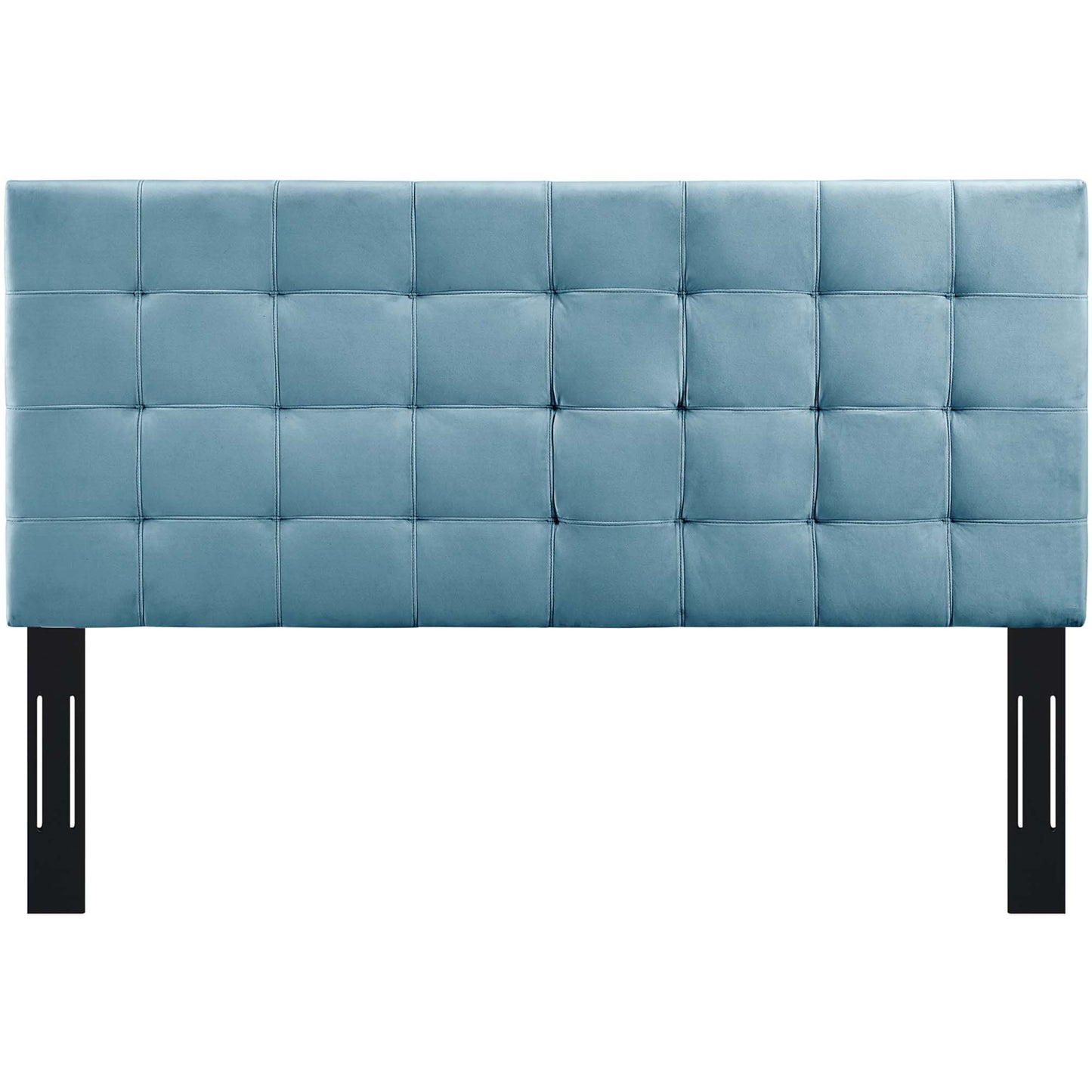 Modway Outlet Paisley Tufted Upholstered Performance Velvet Full / Queen Headboard by Modway  Bedroom Furniture Sea Blue - MOD-5853-SEA