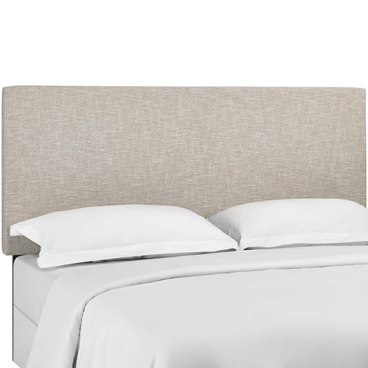 Modway - Taylor Upholstered Linen Fabric Full / Queen Headboard by Modway  Bedroom Headboards Beige - MOD-5880-BEI