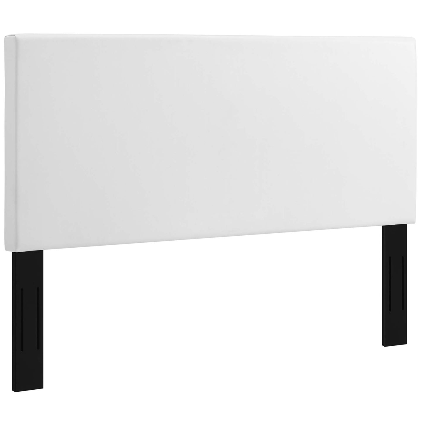 Modway Outlet Taylor Upholstered Faux Leather King and California King Headboard by Modway  Bedroom Furniture White - MOD-5885-WHI