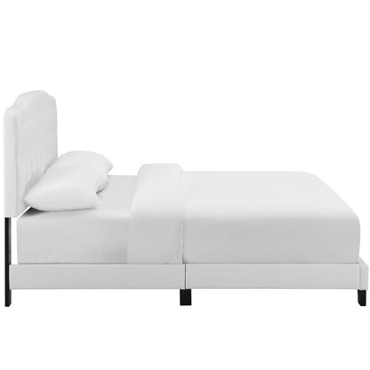 Modway - Amelia Faux Leather Full Bed by Modway  Bedroom Beds White - MOD-5991-WHI