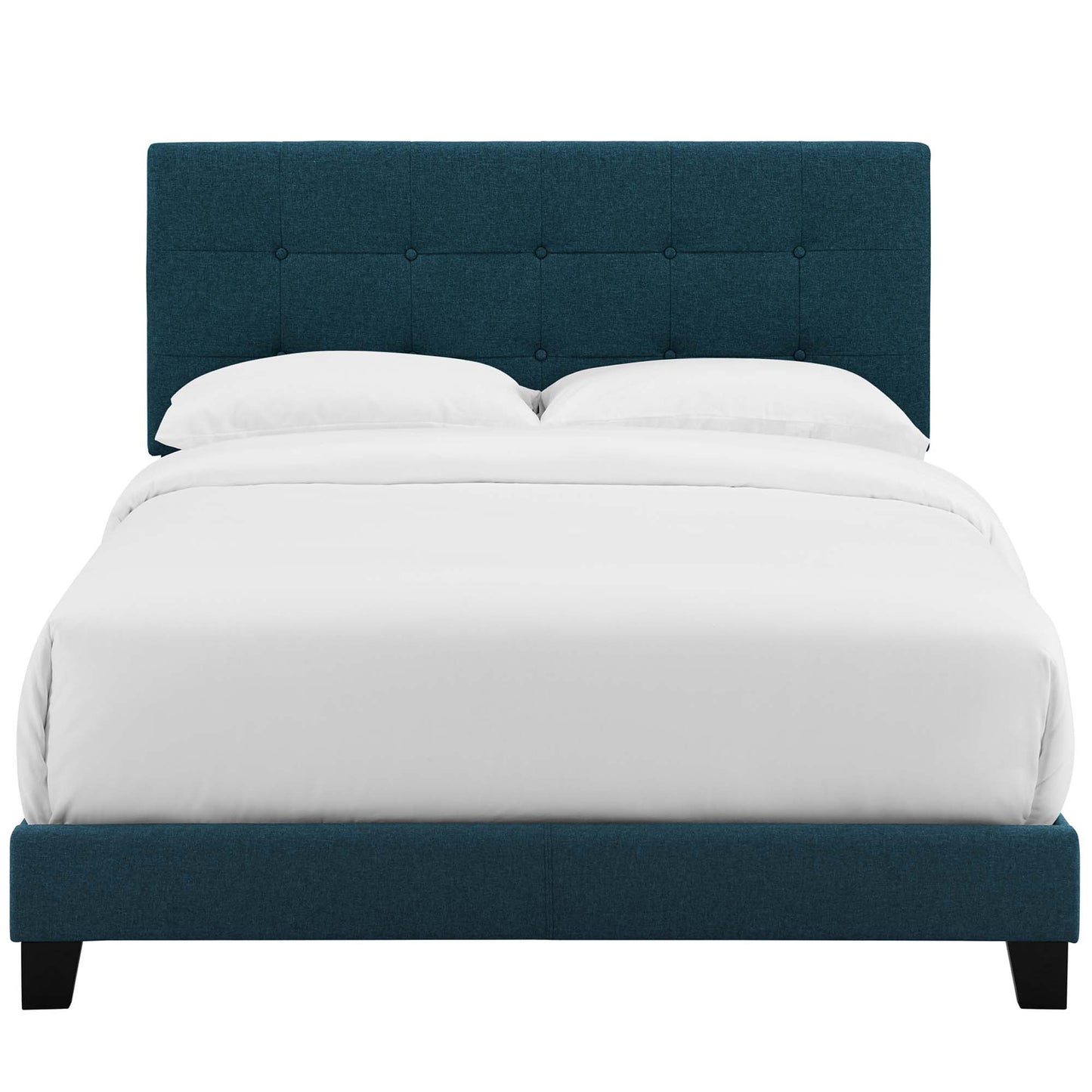 Modway Outlet Amira Upholstered Fabric Full Bed by Modway  Bedroom Furniture Azure - MOD-6000-AZU