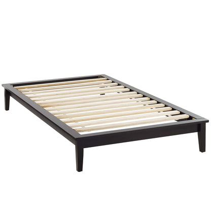 Modway Outlet Lodge Wood Twin Platform Bed Frame by Modway  Bedroom Furniture Cappuccino - MOD-6053-CAP