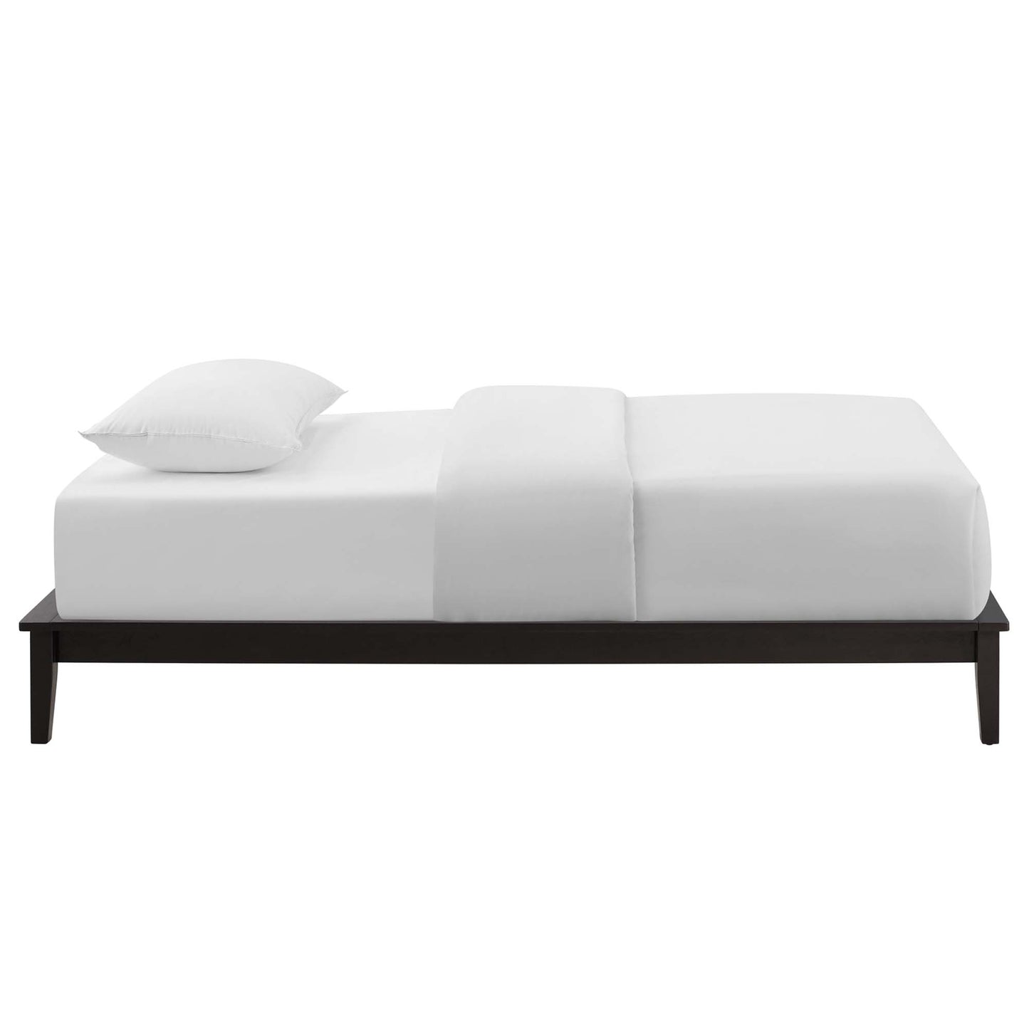 Modway Outlet Lodge Wood Twin Platform Bed Frame by Modway  Bedroom Furniture Cappuccino - MOD-6053-CAP