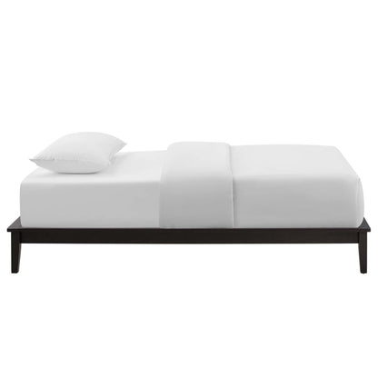 Modway Outlet Lodge Wood Twin Platform Bed Frame by Modway  Bedroom Furniture Cappuccino - MOD-6053-CAP