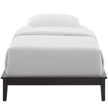 Modway Outlet Lodge Wood Twin Platform Bed Frame by Modway  Bedroom Furniture Cappuccino - MOD-6053-CAP